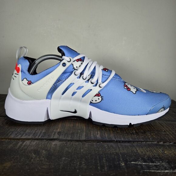 Nike Blue and White Hello Kitty Men's Shoes - Picture 8 of 11